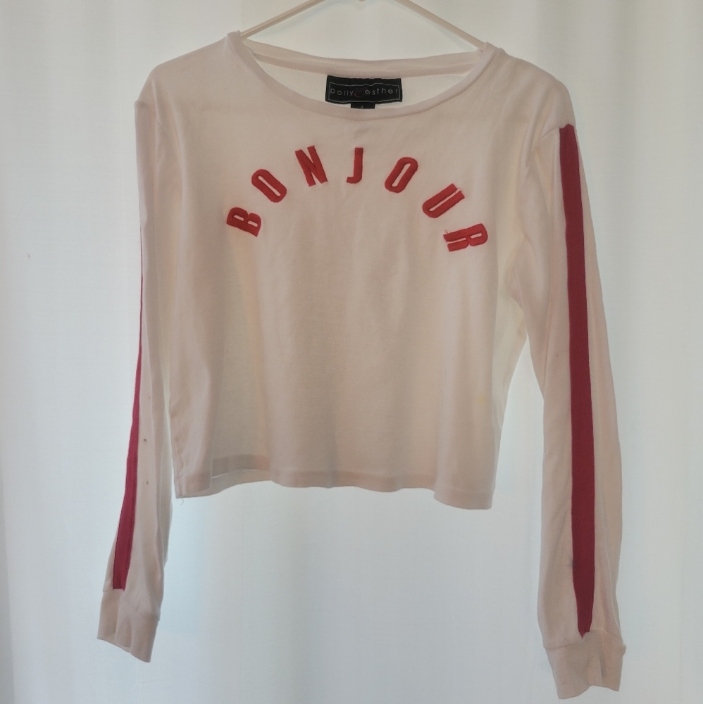 Bonjour Crop Top